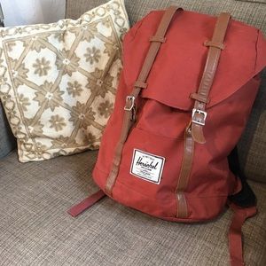Herschel Rust Orange Backpack
